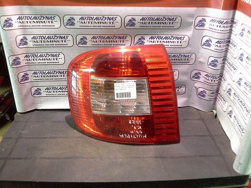2007 fiat multipla tail - tail, light