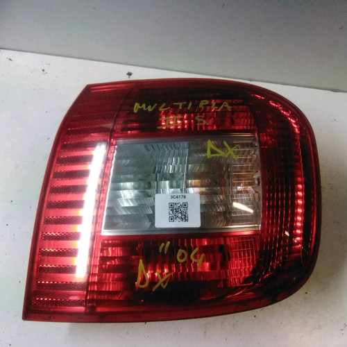 Rear lamp fiat multipla - rear,
