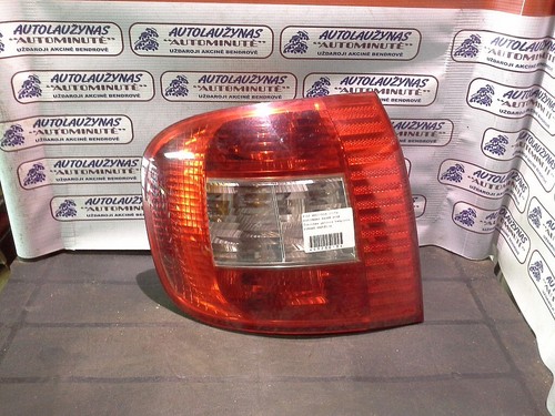 2005 fiat multipla left tail - left,